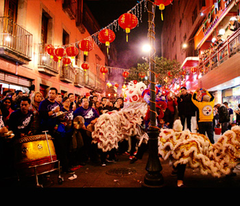 Año del Gallo 2017 Barrio Chino CDMX