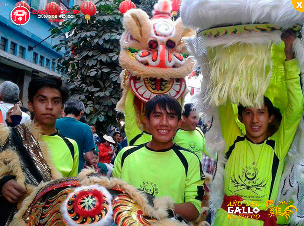 Celebración del Año Nuevo Chino-GALLO FUEGO 2017.