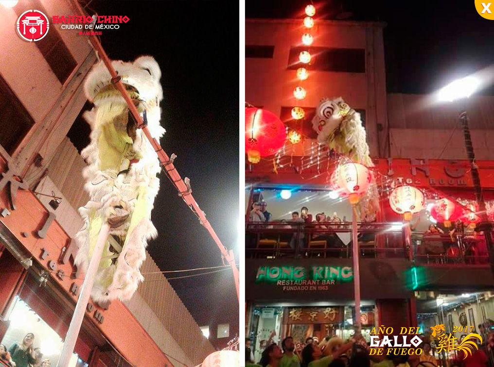 Celebración del Año Nuevo Chino-GALLO FUEGO 2017.