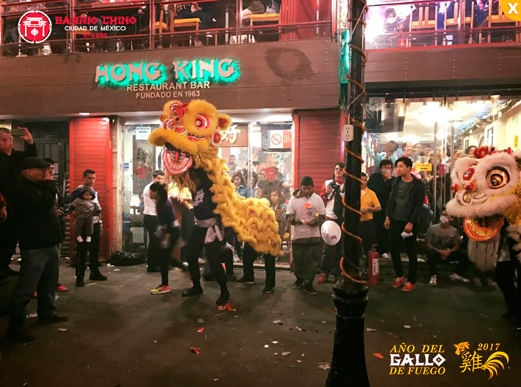 Celebración del Año Nuevo Chino-GALLO FUEGO 2017.