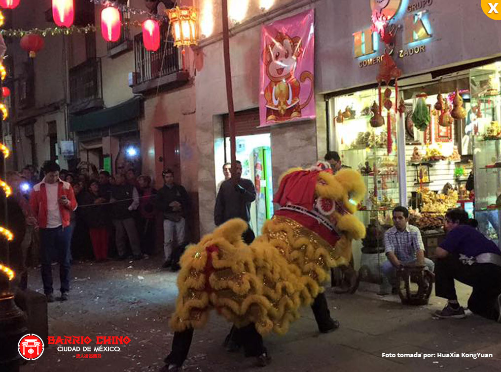 Celebración del Año Nuevo Chino-REY MONO 2016.